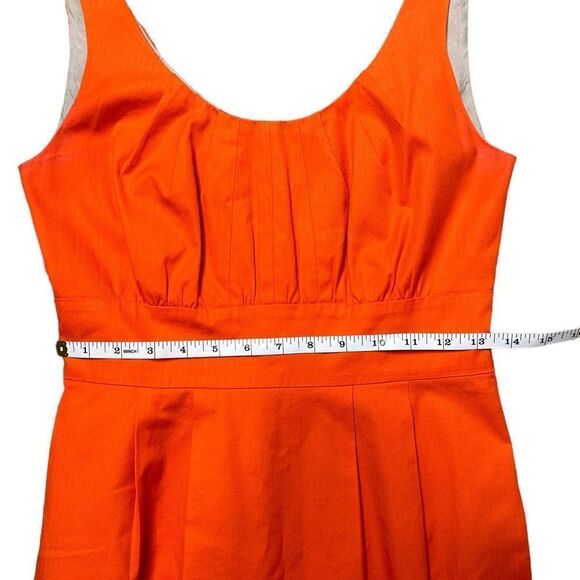 J. Crew Factory Sleeveless Sheath Dress in Coral Size 2 - Picture 14 of 16